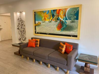 Hall Image of 1200 Sq.ft 2 BHK Apartment / Flat for rent in 30 Union Park, Bandra West Mumbai for Rs. 280000