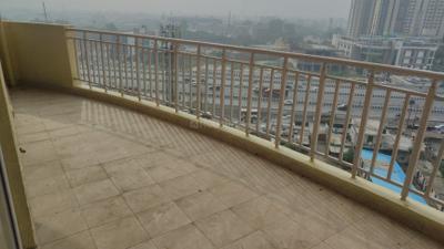 Balcony Image of 2415 Sq.ft 4 BHK Apartment / Flat for rent in Rise Organic Homes Phase 1, Mahurali Ghaziabad for Rs. 40000