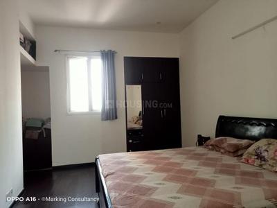 Bedroom Image of 1195 Sq.ft 2.5 BHK Apartment / Flat for rent in Elita Garden Vista, New Town Kolkata for Rs. 37000