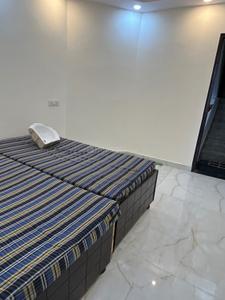 Bedroom Image of 380 Sq.ft 1 BHK Builder Floor for rent in Shadipur New Delhi for Rs. 21000