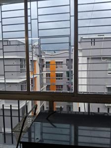 Balcony Image of 1950 Sq.ft 4 BHK Apartment / Flat for rent in Chinar Park Kolkata for Rs. 40000