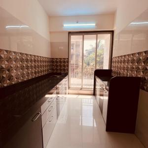 Kitchen Image of 550 Sq.ft 1 BHK Apartment / Flat for sale in Shree Uma Heights, Dombivli East Thane for Rs. 3720000