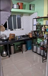 Kitchen Image of 600 Sq.ft 1 BHK Apartment / Flat for rent in Mokarwadi Pune for Rs. 9000