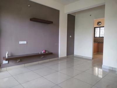 Living Room Image of 690 Sq.ft 1 BHK Apartment / Flat for rent in Kartik Nagar Bengaluru for Rs. 25000