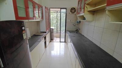 Kitchen Image of 1400 Sq.ft 3 BHK Apartment / Flat for rent in Vrindavan Yashodham Enclave, Samarth Nagar East Nagpur for Rs. 40000