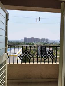 Living Room Image of 600 Sq.ft 1 BHK Apartment / Flat for rent in Bhoirwadi Pune for Rs. 17500