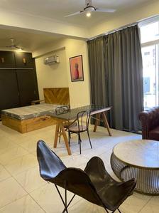 Hall Image of 500 Sq.ft 1 RK Apartment / Flat for rent in Shyam Nagar Jaipur for Rs. 25000