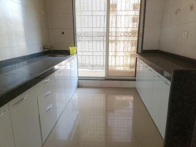 Kitchen Image of 1472 Sq.ft 3 BHK Apartment / Flat for rent in Neelkanth Majestic, Kalamboli Navi Mumbai for Rs. 42000