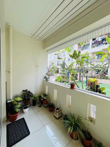 Balcony Image of 1000 Sq.ft 2 BHK Apartment / Flat for sale in Sankalp Square, Devinagar Bengaluru for Rs. 15000000