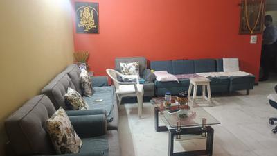 Living Room Image of 1800 Sq.ft 3 BHK Apartment / Flat for sale in Sheladia Prestige Tower, Bodakdev Ahmedabad for Rs. 14500000