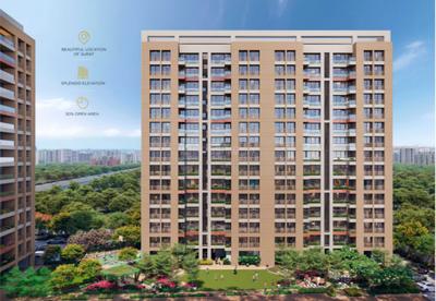 Image of 1860 Sq.ft 2 BHK Apartment / Flat for sale in Piramyd Altura, Bhatha, Surat for Rs. 7998000