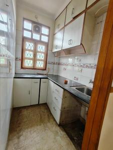Kitchen Image of 360 Sq.ft 1 BHK Builder Floor for rent in Sector 24 Rohini New Delhi for Rs. 10000
