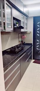 Kitchen Image of 962 Sq.ft 2 BHK Apartment / Flat for rent in Lodha Palava Downtown, Palava Phase 2 Thane for Rs. 26000