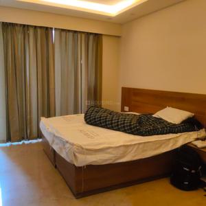 Bedroom Image of 600 Sq.ft 1 BHK Builder Floor for rent in Sector 43 Gurgaon for Rs. 42000