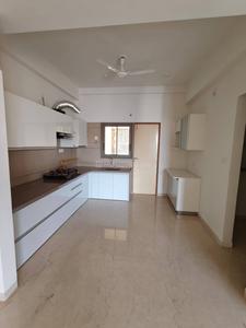 Kitchen Image of 900 Sq.ft 3 BHK Apartment / Flat for rent in Regalia Orane, Ghuma Ahmedabad for Rs. 25000