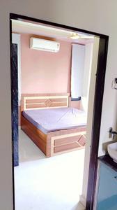 Bedroom Image of 1200 Sq.ft 2 BHK Builder Floor for rent in Malviya Nagar Jaipur for Rs. 44998