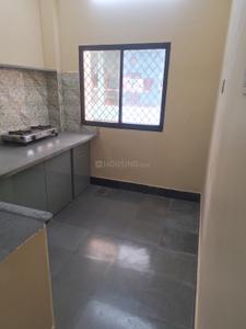 Kitchen Image of 800 Sq.ft 1 BHK Apartment / Flat for rent in DMS Vrindavan, Kasturba Nagar Ratlam for Rs. 10000