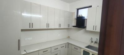 Kitchen Image of 1500 Sq.ft 3 BHK Builder Floor for rent in Tagore Garden Extension New Delhi for Rs. 50000