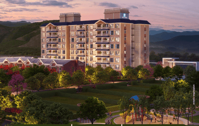 Image of 1300 Sq.ft 2 BHK Apartment / Flat for sale in Varne, Thane for Rs. 7449000