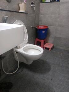 Common Bathroom Image of 1000 Sq.ft 2 BHK Apartment / Flat for rent in Neco Beaumont, Mohammed Wadi Pune for Rs. 25000