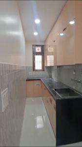 Kitchen Image of 500 Sq.ft 2 BHK Builder Floor for rent in Ganesh Nagar New Delhi for Rs. 18000