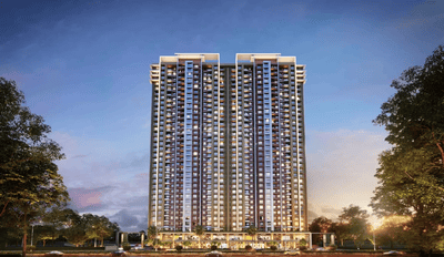 Image of 590 Sq.ft 1 BHK Apartment / Flat for sale in Sanghvi S3 Skyrise, Mira Road East, Mira Bhayandar for Rs. 7600000