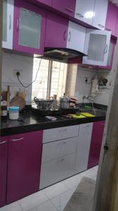 Kitchen Image of 745 Sq.ft 2 BHK Apartment / Flat for rent in Rajarhat Kolkata for Rs. 20000