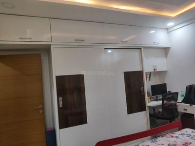 Bedroom Image of 1890 Sq.ft 3 BHK Apartment / Flat for rent in Crown Whistling Woods, Manchirevula Hyderabad for Rs. 72000