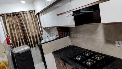 Kitchen Image of 1483 Sq.ft 3 BHK Apartment / Flat for rent in Arvind Skylands, Nehru Nagar Bengaluru for Rs. 50000