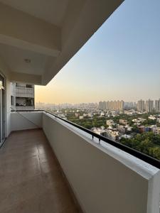 Balcony Image of 3300 Sq.ft 3 BHK Apartment / Flat for rent in Parx Laureate, Sector 108 Noida for Rs. 90000