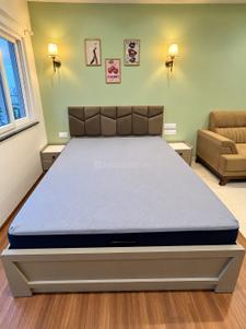 Bedroom Image of 450 Sq.ft 1 RK Studio for rent in Puravankara Silversands, Mundhwa Pune for Rs. 35000