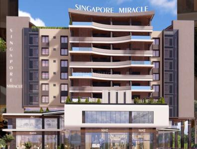Image of 900 Sq.ft 2 BHK Apartment / Flat for sale in Sarthak Singapore Miracle, Navlakha, Indore for Rs. 10373000