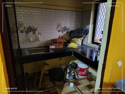 Kitchen Image of 200 Sq.ft 1 RK Independent House for rent in Padra Rewa for Rs. 2500