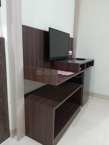 Kitchen Image of 500 Sq.ft 1 BHK Builder Floor for rent in Malviya Nagar Jaipur for Rs. 20000