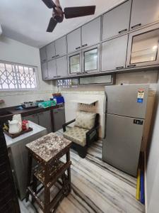 Kitchen Image of 550 Sq.ft 1 BHK Apartment / Flat for rent in Bandra West Mumbai for Rs. 120000