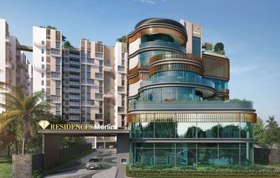 Image of 960 Sq.ft 3 BHK Apartment / Flat for sale in F Residences Merlin Phase 1, Rajarhat, Kolkata for Rs. 13500000
