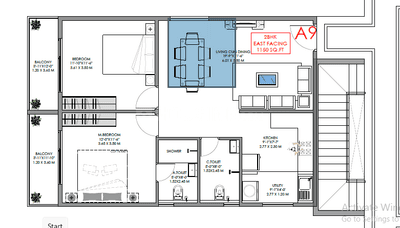 Image of 1100 Sq.ft 2 BHK Apartment / Flat for sale in K R Puram, Bengaluru for Rs. 6500000