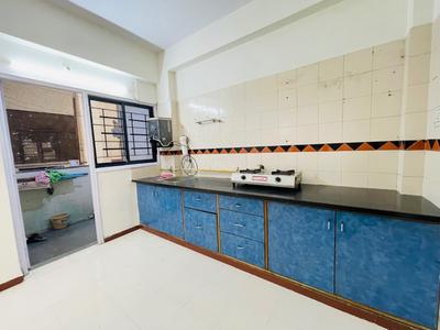 Kitchen Image of 1223 Sq.ft 2 BHK Apartment / Flat for rent in Vishwanath Sharanam 8, Jodhpur Ahmedabad for Rs. 25000