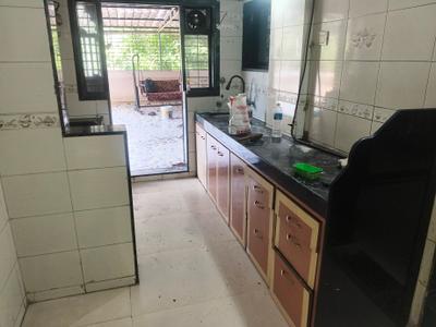 Kitchen Image of 1250 Sq.ft 2 BHK Apartment / Flat for rent in Kopar Khairane Navi Mumbai for Rs. 45000
