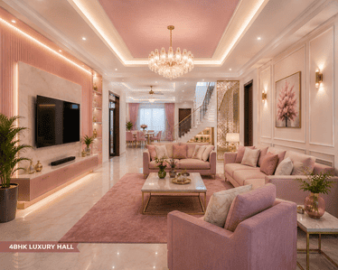 Living Room Image of 3000 Sq.ft 4 BHK Independent House for sale in Panampilly Nagar Kochi for Rs. 22500000