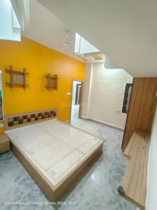 Bedroom Image of 700 Sq.ft 1 BHK Apartment / Flat for rent in Manglam Construction Paradise, Saket Nagar Indore for Rs. 16500