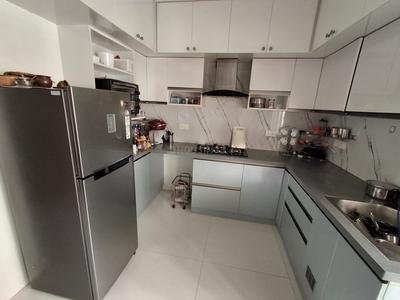 Kitchen Image of 1400 Sq.ft 3 BHK Apartment / Flat for rent in Klassik Landmark, KPC Layout Bengaluru for Rs. 65000