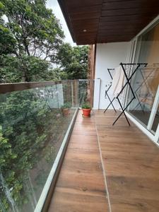 Balcony Image of 1750 Sq.ft 2.5 BHK Apartment / Flat for rent in Cooke Town Bengaluru for Rs. 75000