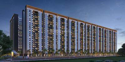 Image of 1200 Sq.ft 2 BHK Apartment / Flat for sale in Gini Vivante, Kiwale, Pune for Rs. 6500000