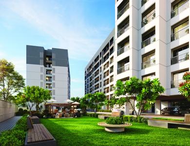 Image of 1000 Sq.ft 2 BHK Apartment / Flat for sale in Shantee Flamingo Residency, Vasai West, Vasai for Rs. 6000000