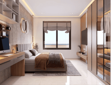 Image of 870 Sq.ft 2 BHK Apartment / Flat for sale in Charholi Budruk, Pune for Rs. 5510000
