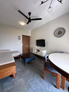 Hall Image of 560 Sq.ft 1 BHK Apartment / Flat for rent in Eroor Kochi for Rs. 35000
