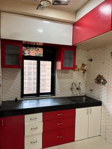 Kitchen Image of 580 Sq.ft 1 BHK Apartment / Flat for rent in Raunak City, Kalyan West Kalyan for Rs. 15200