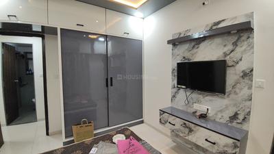 Bedroom Image of 1500 Sq.ft 3 BHK Apartment / Flat for rent in Adani Amogha, Shantigram Ahmedabad for Rs. 55000