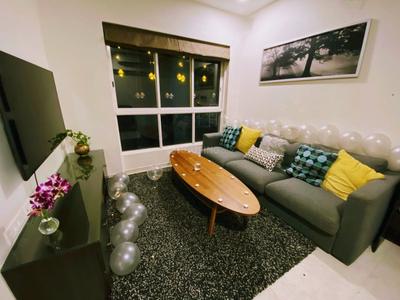 Hall Image of 700 Sq.ft 2 BHK Apartment / Flat for rent in Lodha Amara, Kolshet Thane for Rs. 40000